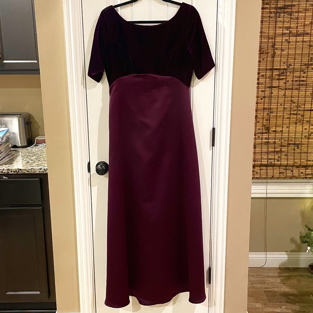 Alfred Angelo Formal Dark Purple/Plum (mid-1990s; size 11/12)